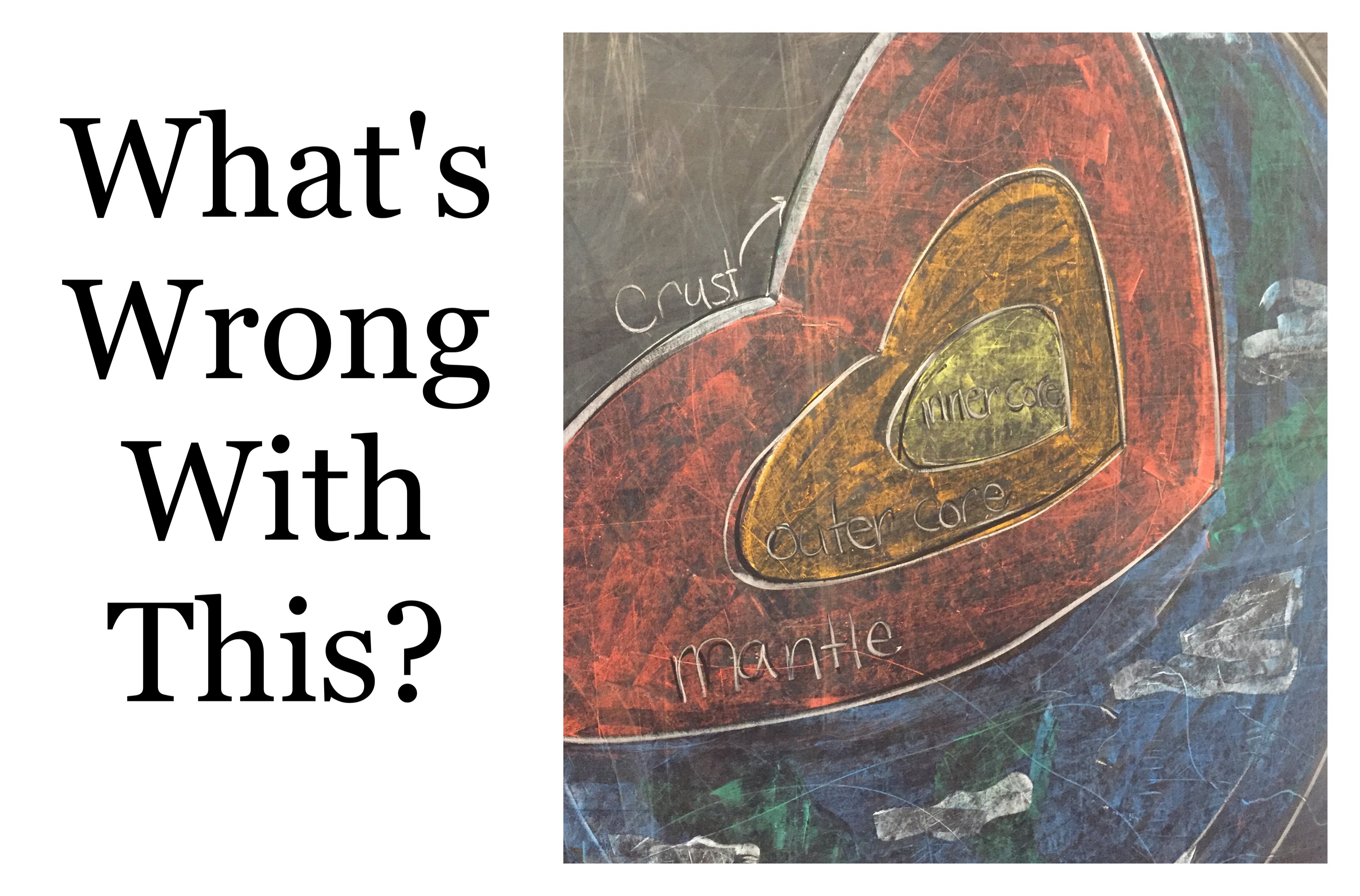 3264x2152 layers of the earth chalk drawing geology unit pepper and pine - Geology Drawing