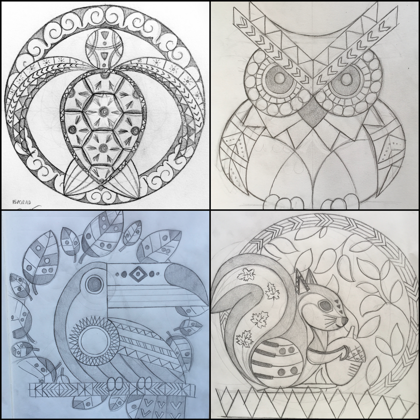1600x1600 Creating Geometric Animal Art Concepts App Medium - Geometric Animal Drawing