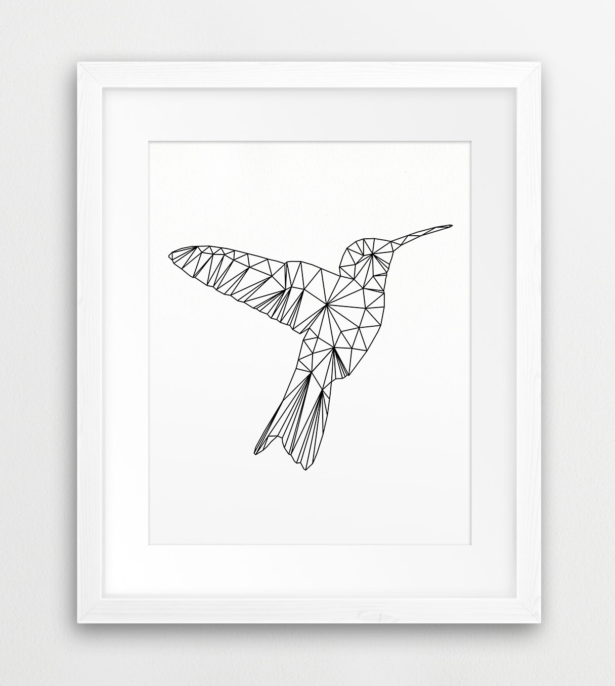 1216x1356 Hummingbird Drawing Geometric For Free Download - Geometric Bird Drawing