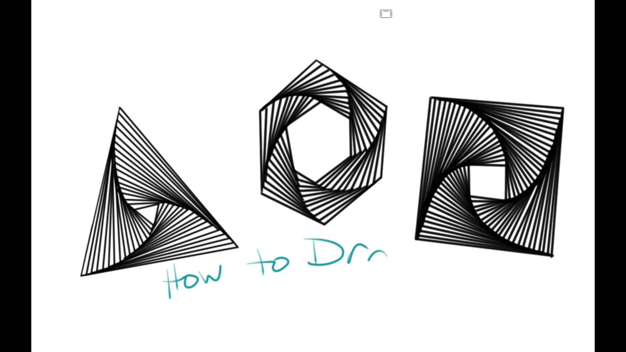 1280x720 How To Draw Geometric Whirl Doodles - Geometric Drawing