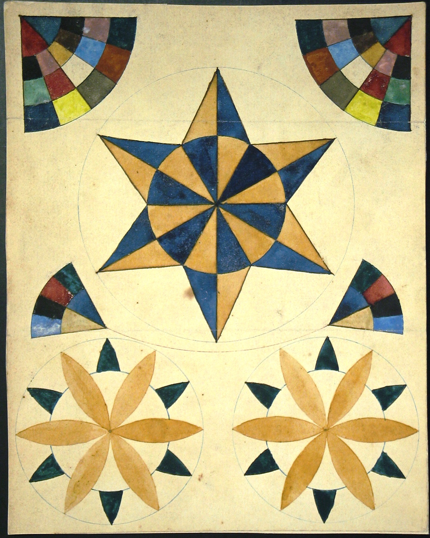 1449x1813 Drawing - Geometric Drawing Designs