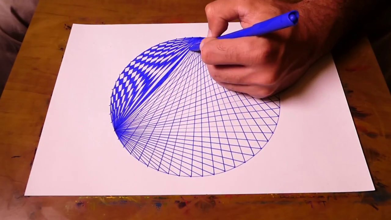 1280x720 How To Draw Spirograph Pattern Art In Circle Geometric Tutorial - Geometric Drawing Designs