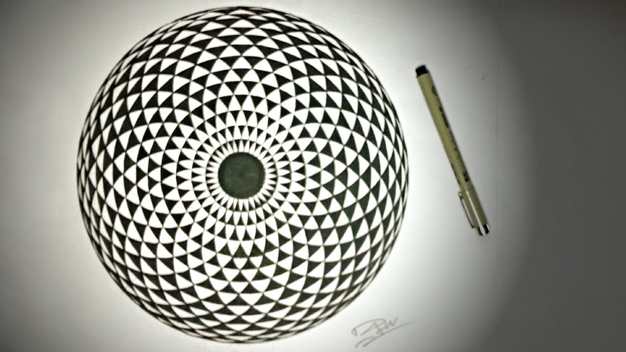 1280x720 How To Draw Geometric Eye Dearingdraws - Geometric Drawing Designs