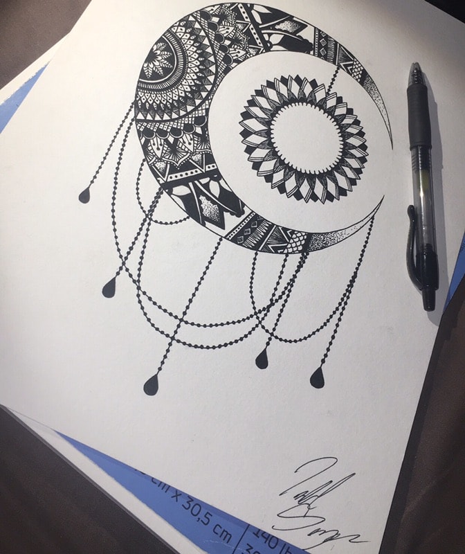 672x800 Draw Mandalas, Geometric, And Floral Tattoo Designs - Geometric Drawing Designs