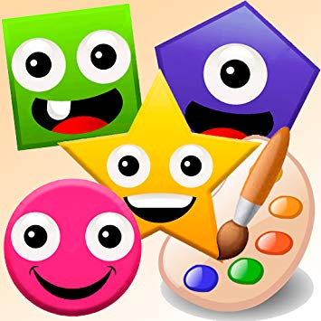 355x355 Drawing For Kids Basic Geometric Shapes Appstore - Geometric Drawing For Kids