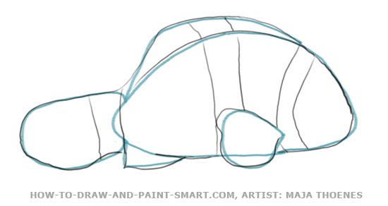 550x292 How To Draw A Fish - Geometric Fish Drawing