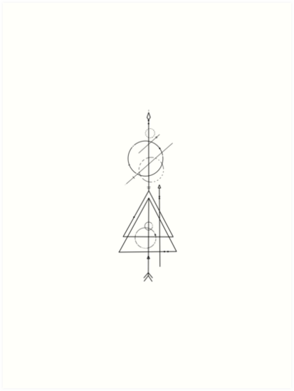 Geometric Line Drawing at PaintingValley.com | Explore collection of ...
