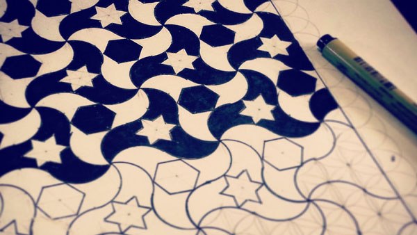 600x338 How To Draw Geometric Patterns - Geometric Patterns Drawing