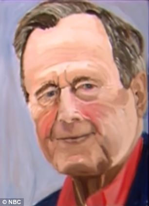 306x423 george w bush reveals his striking new paintings of world leaders - George Bush Drawing