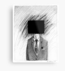 210x230 george bush drawing metal prints redbubble - George Bush Drawing