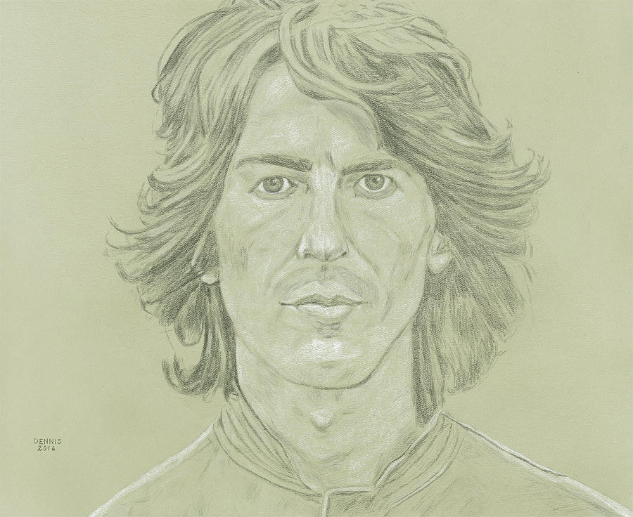 900x736 george harrison drawing - George Harrison Drawing
