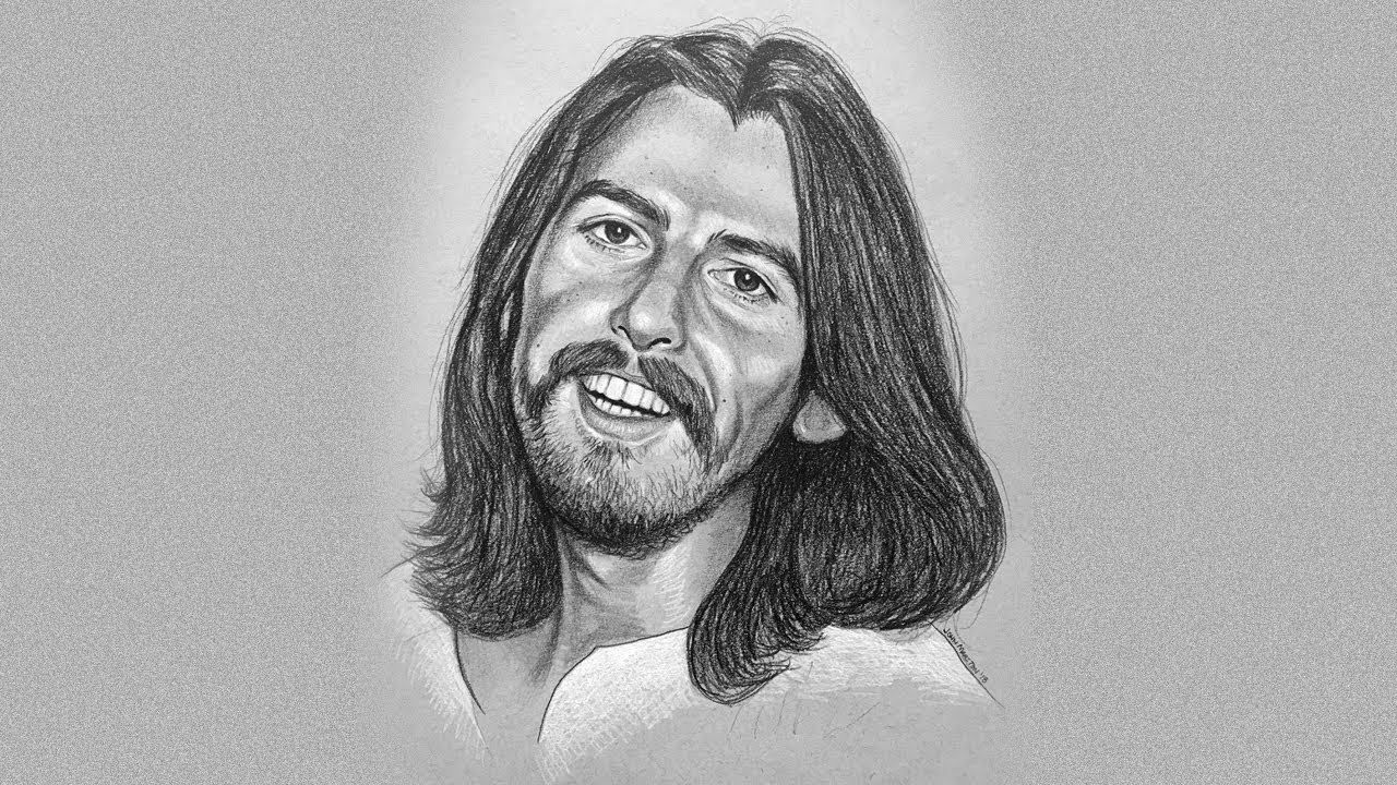1280x720 john marston speed drawing - George Harrison Drawing