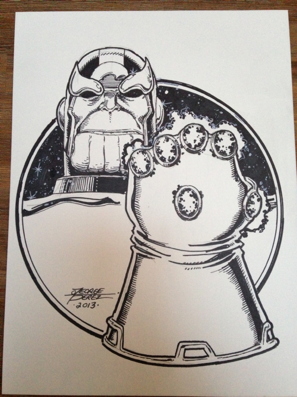 600x800 George Perez - George Perez Drawing