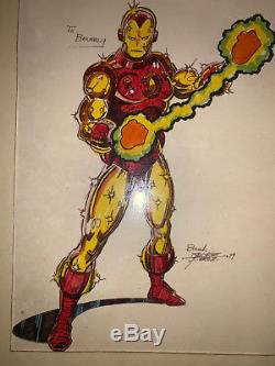 250x333 George Perez Original Full Color Art Iron Man - George Perez Drawing