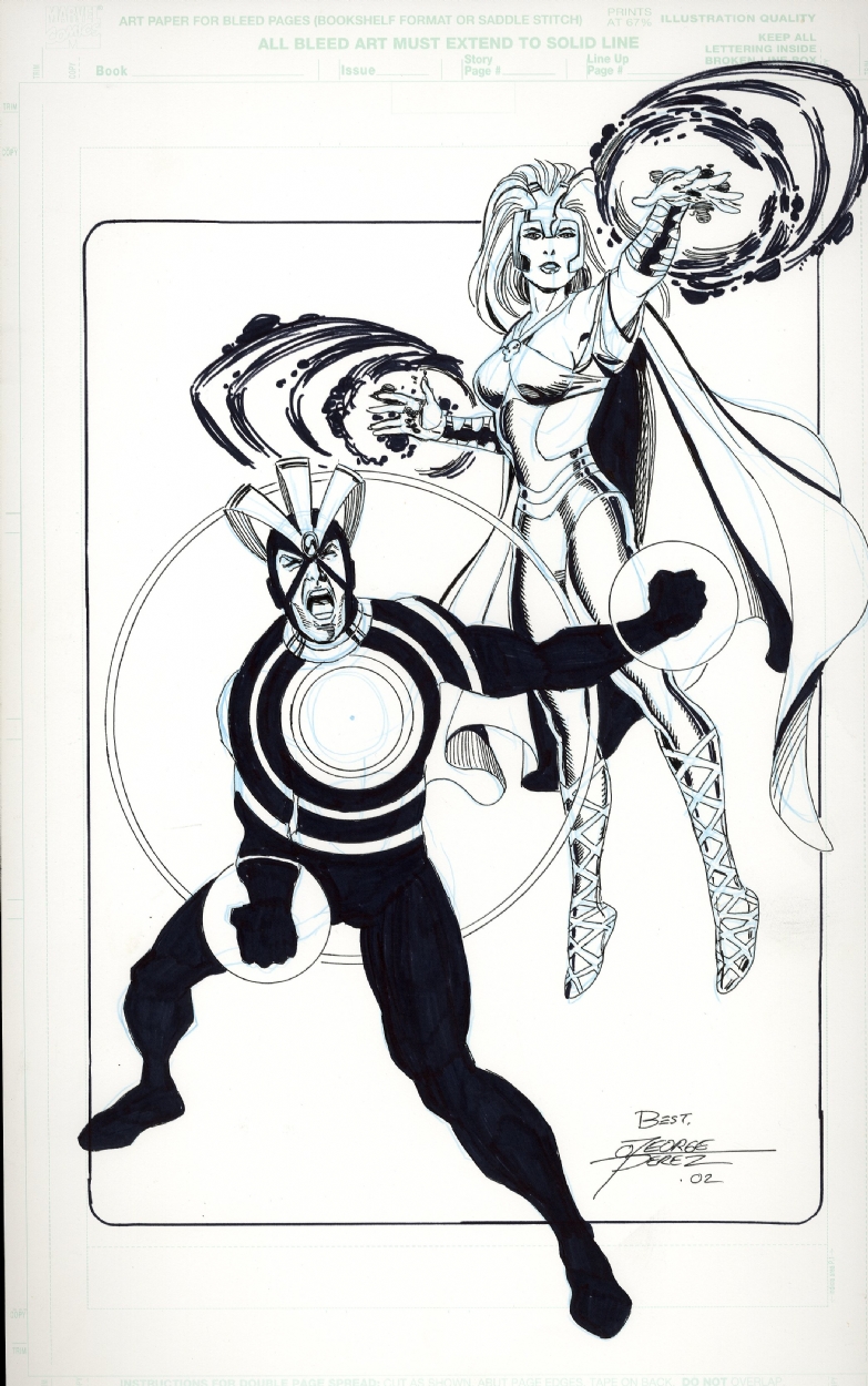 783x1250 Comics Illustrator Of The Week George Illustration Age - George Perez Drawing