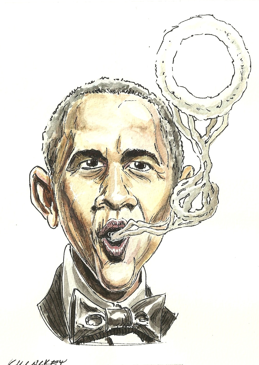 1009x1422 george w bush, rob ford, dick nixon, bill clinton and barack - George W Bush Drawing