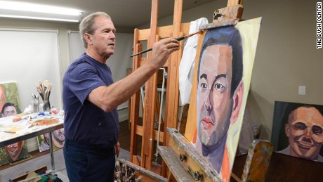 460x259 george w bush discovers his 'inner rembrandt' in homage - George W Bush Drawing