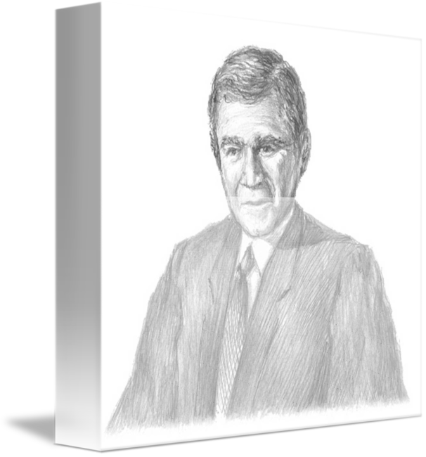 George W Bush Drawing at PaintingValley.com | Explore collection of ...