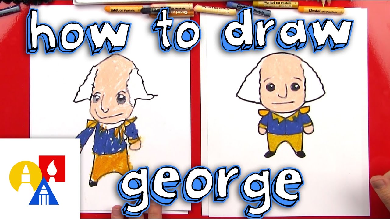 1280x720 how to draw a cartoon george washington - George Washington Cartoon Drawing