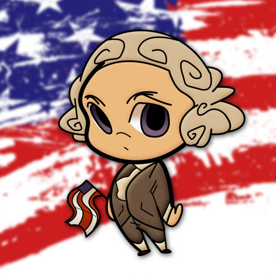 894x894 george washington drawing - George Washington Drawing