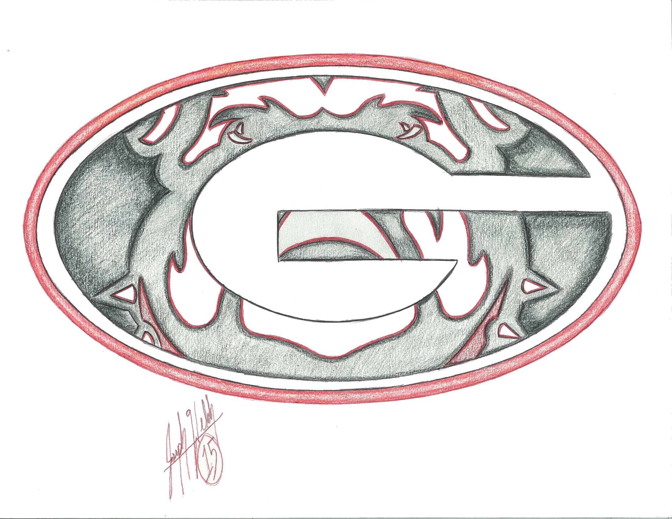 2200x1700 Georgia Bulldogs Drawings Fine Art Georgia Tattoo, Bulldog - Georgia Bulldogs Drawings