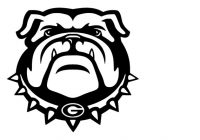 200x140 Georgia Bulldog Clipart Georgia Bulldog Drawing - Georgia Bulldogs Drawings