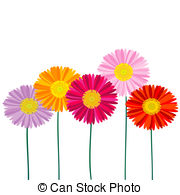 180x195 Gerber Daisies Free Clipart - Gerbera Daisy Drawing