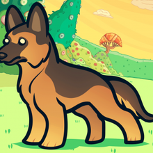 220x220 how to draw how to draw a german shepherd for kids - German Sheperd Drawing