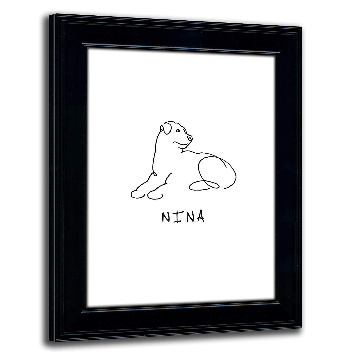 1500x1500 German Shepherd - German Shepherd Line Drawing