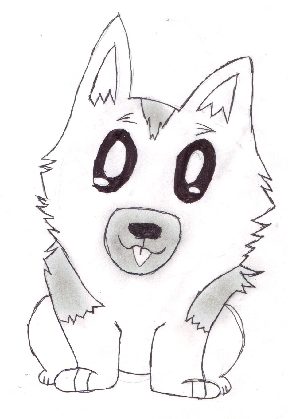 938x1363 German Shepherd Puppy Drawing Cute Pictures To Draw - German Shepherd Puppy Drawing