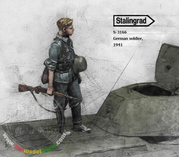 683x600 Stalingrad - German Soldier Drawing