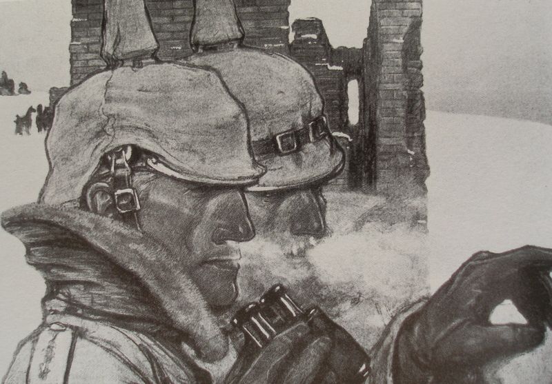 800x557 un long dimanche de wwi - German Soldier Drawing