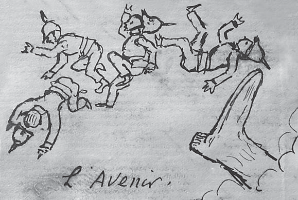 579x390 Drawing - German Soldier Drawing