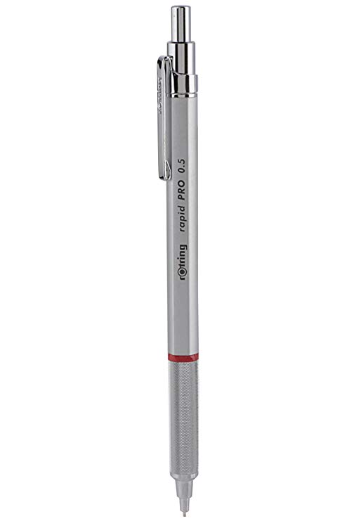 494x741 mechanical pencil rotring rapid pro silver - German Technical Writing And Drawing Instrument Company