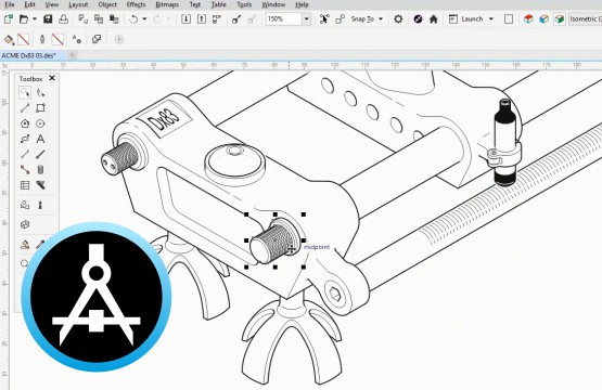 Coreldraw для чертежей