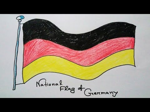 480x360 how to draw national flag of germany drawing germany flag - Germany Drawing