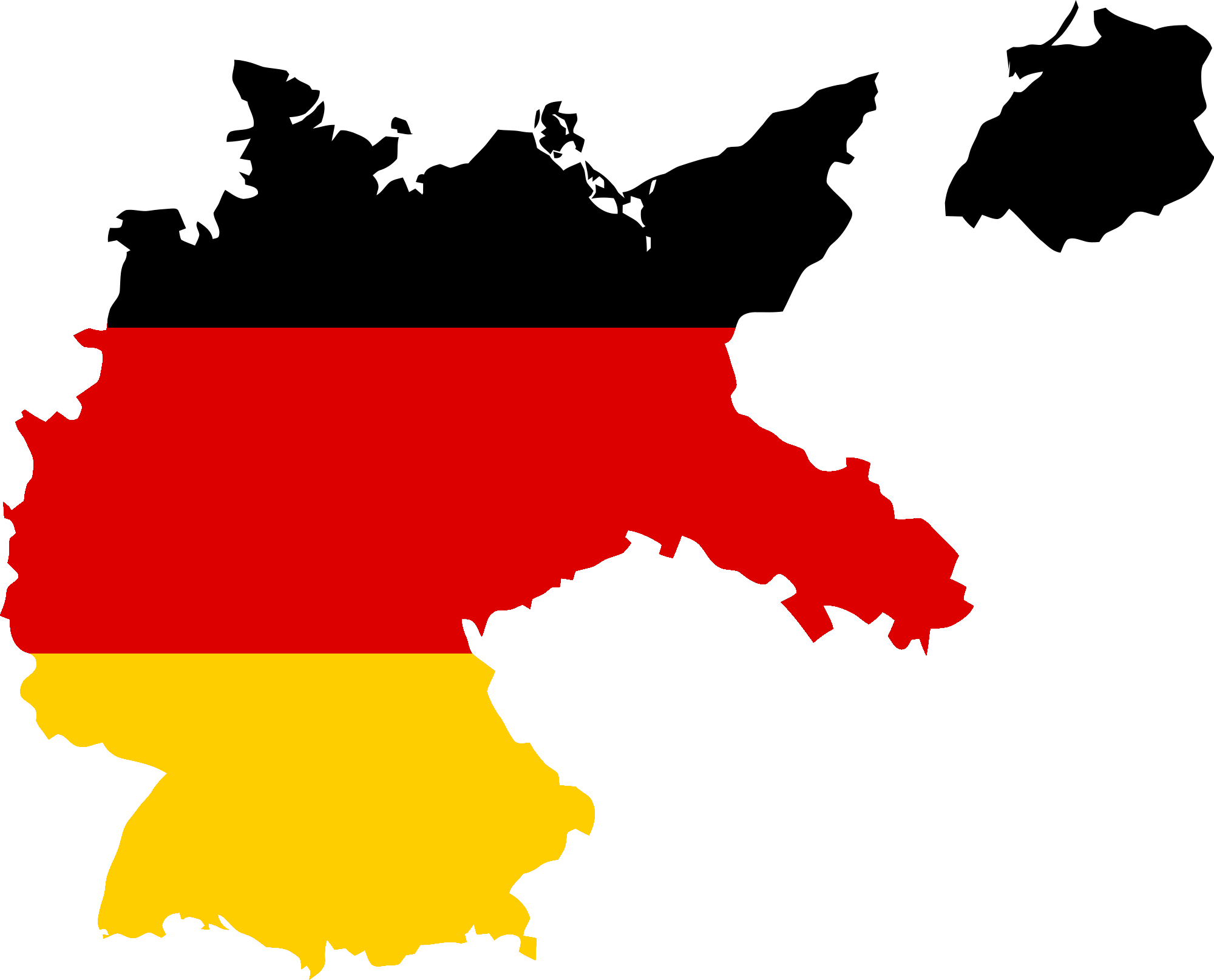 2000x1615 Germany Drawing Shape Huge Freebie! Download For Powerpoint - Germany Map Drawing