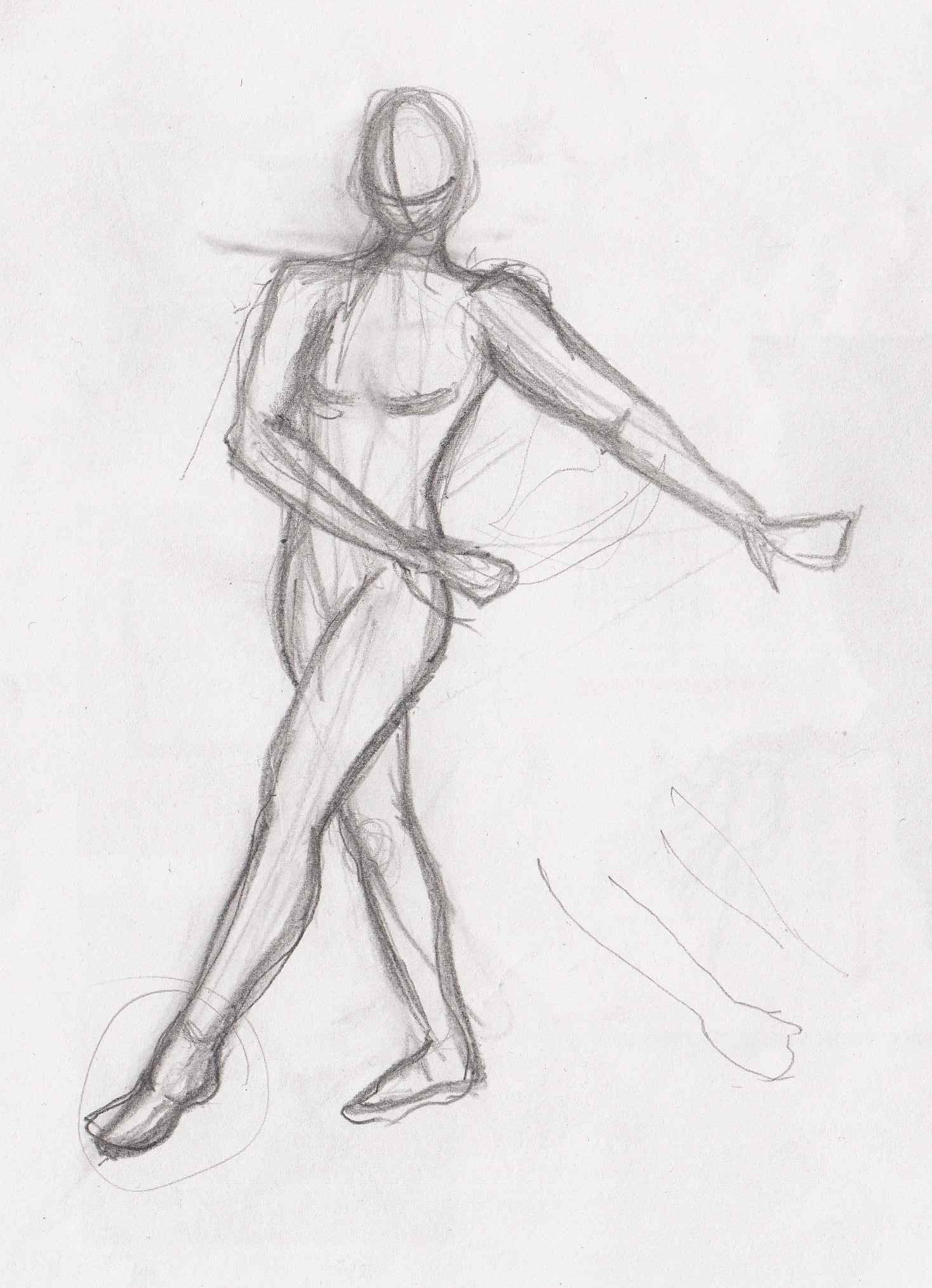 1472x2034 Gesture Drawing Escapades Nicky In Progress - Gesture Drawing