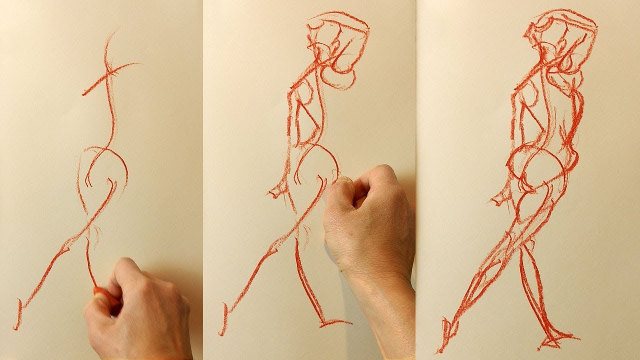 1280x720 Beginner Gesture Drawing - Gesture Drawing