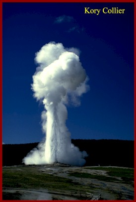 274x406 Old Faithful Picture - Geyser Drawing