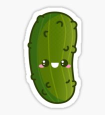 210x230 Gherkin Stickers Redbubble - Gherkin Drawing
