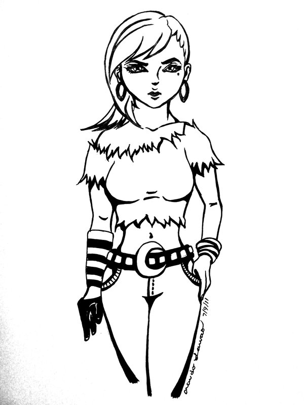 600x800 how to draw ghetto cartoon characters - Ghetto Girl Drawing