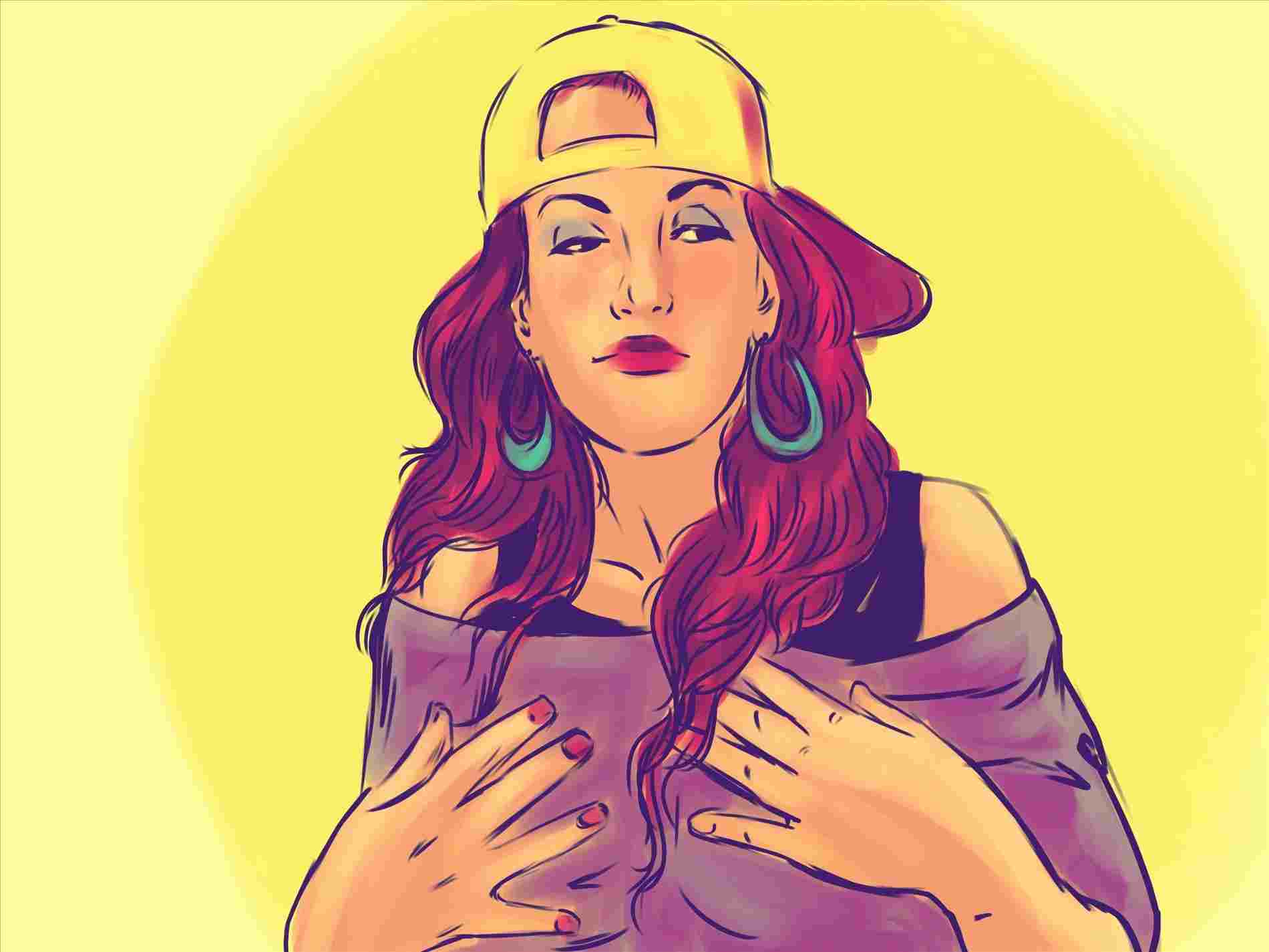 1900x1425 Swag Gangster Black Girl Drawing - Ghetto Girl Drawing