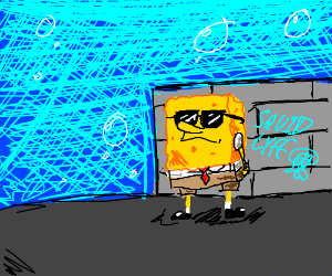 Ghetto Spongebob Drawing at PaintingValley.com | Explore collection of ...