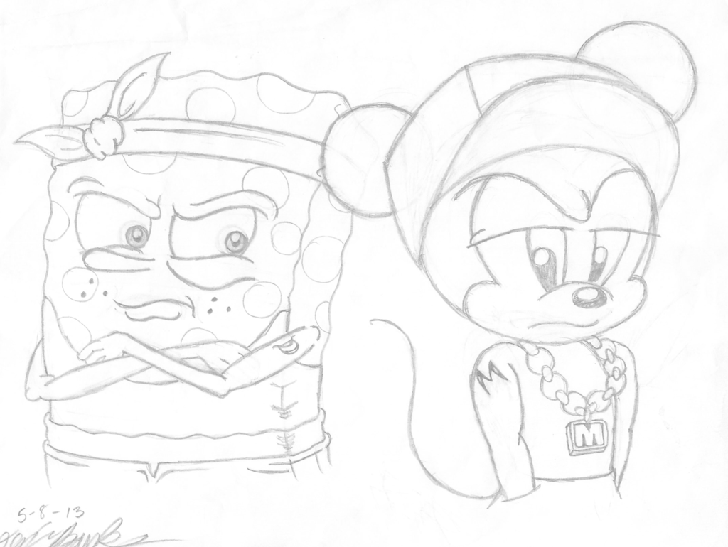 1024x770 Graffiti Ghetto Spongebob Drawings - Ghetto Spongebob Drawing