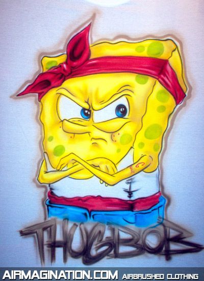 Ghetto Spongebob Drawing at PaintingValley.com | Explore collection of ...