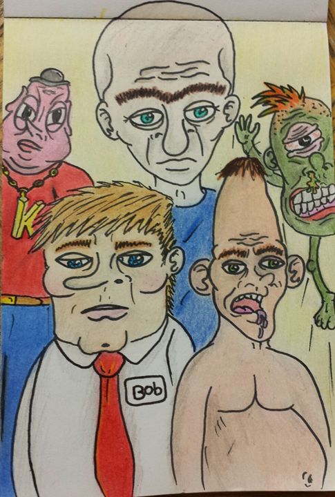 485x720 If Spongebob Were Human - Ghetto Spongebob Drawing