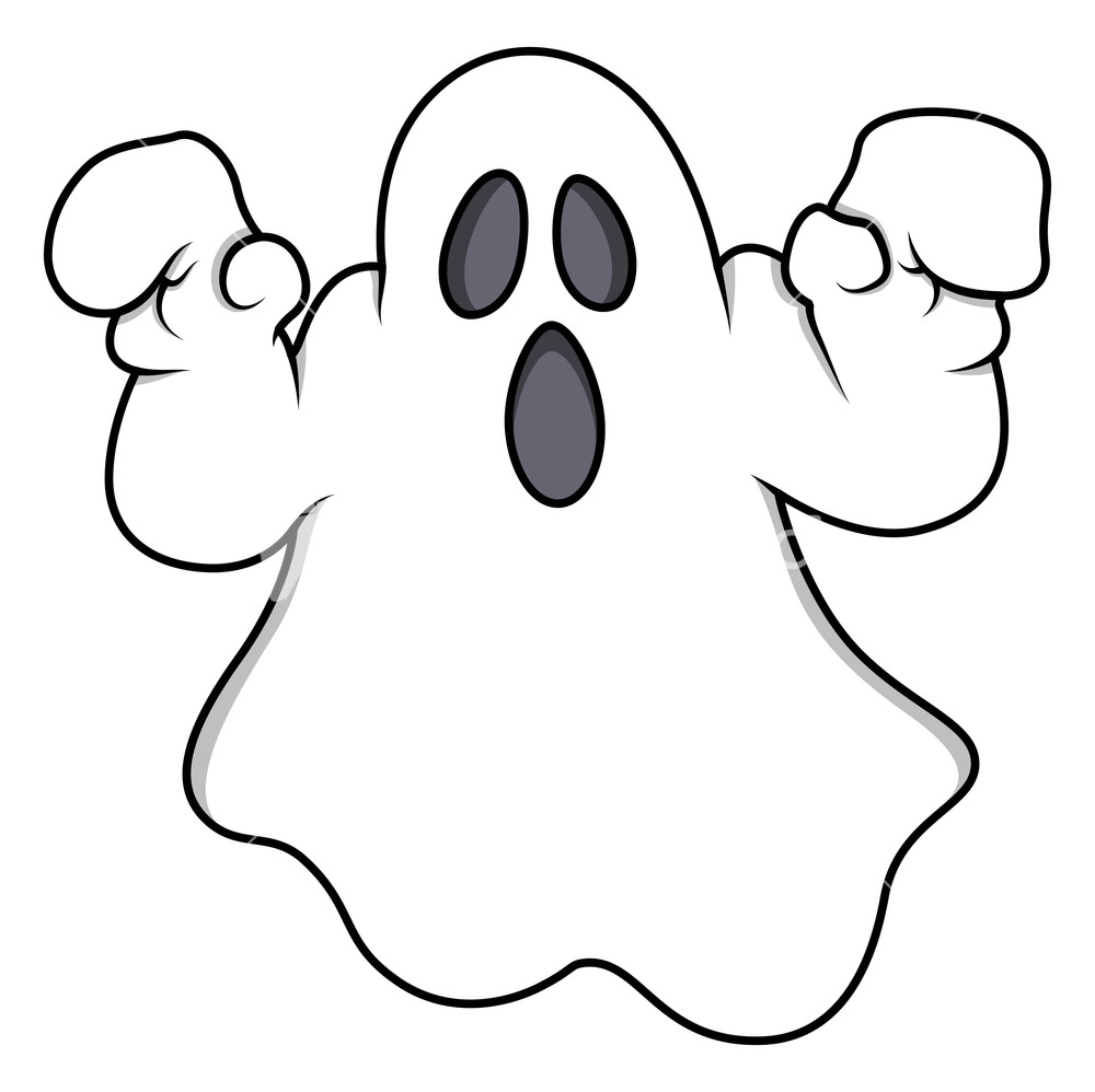 1000x998 Ghosts - Ghost Cartoon Drawing