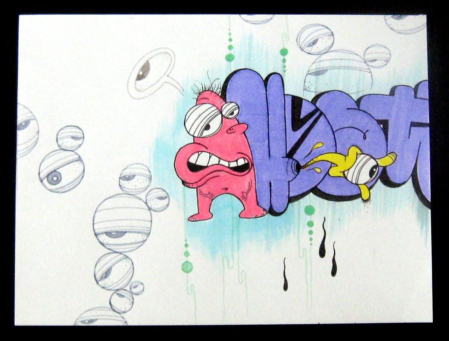 912x692 Ghost Ink Drawing - Ghost Drawing