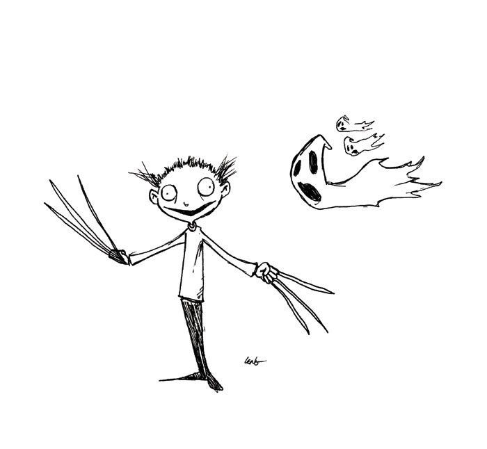 700x646 edmund finney's quest to find the meaning of life - Ghost Drawing For Kids